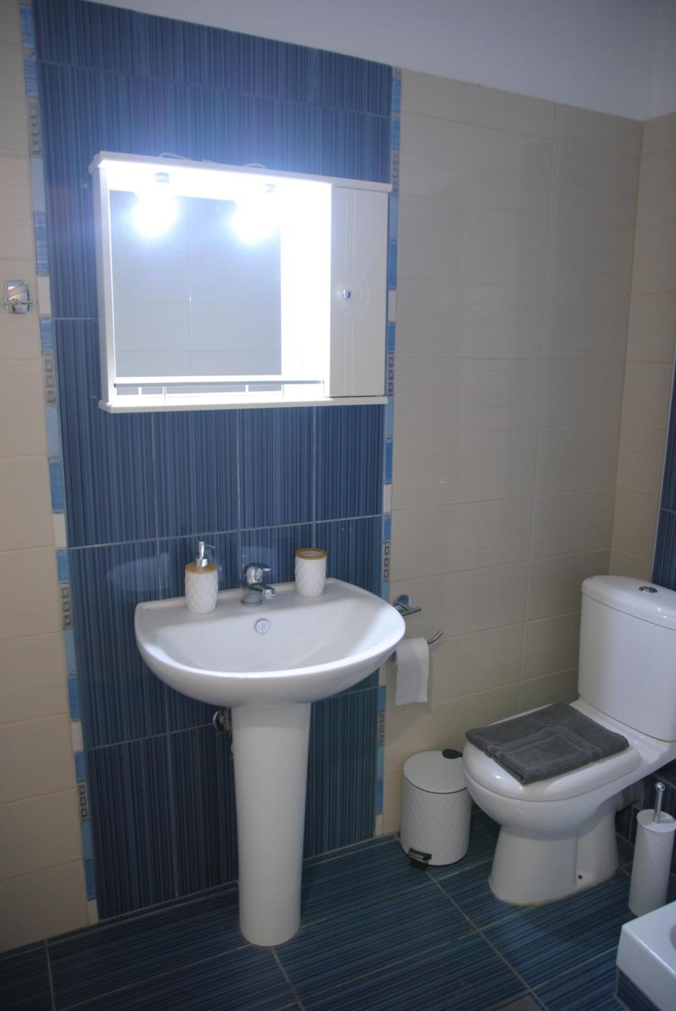 Light Blue Paralia Apartments Esterno foto