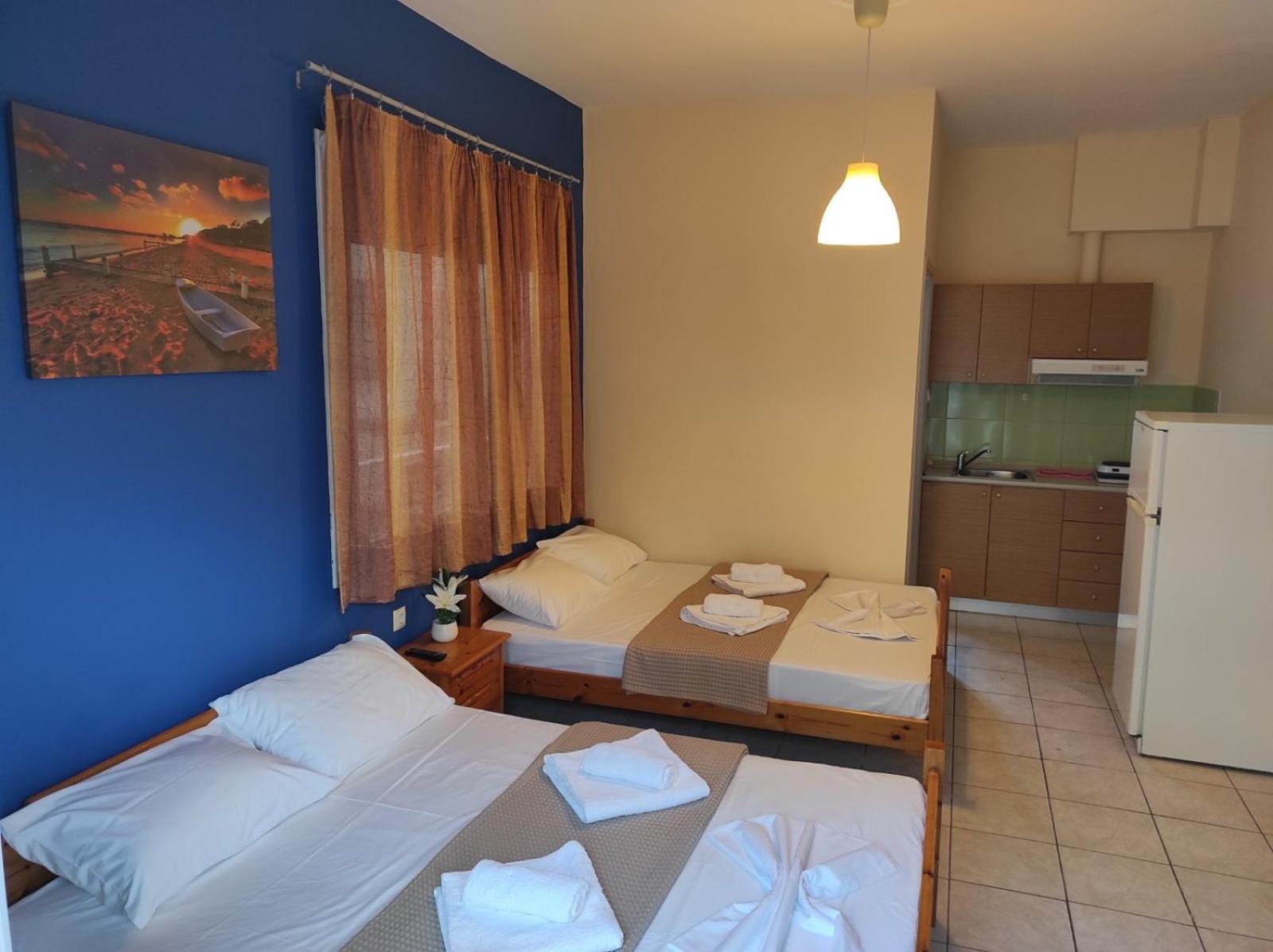 Light Blue Paralia Apartments Esterno foto