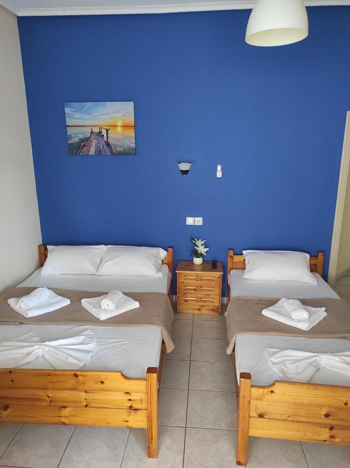 Light Blue Paralia Apartments Esterno foto